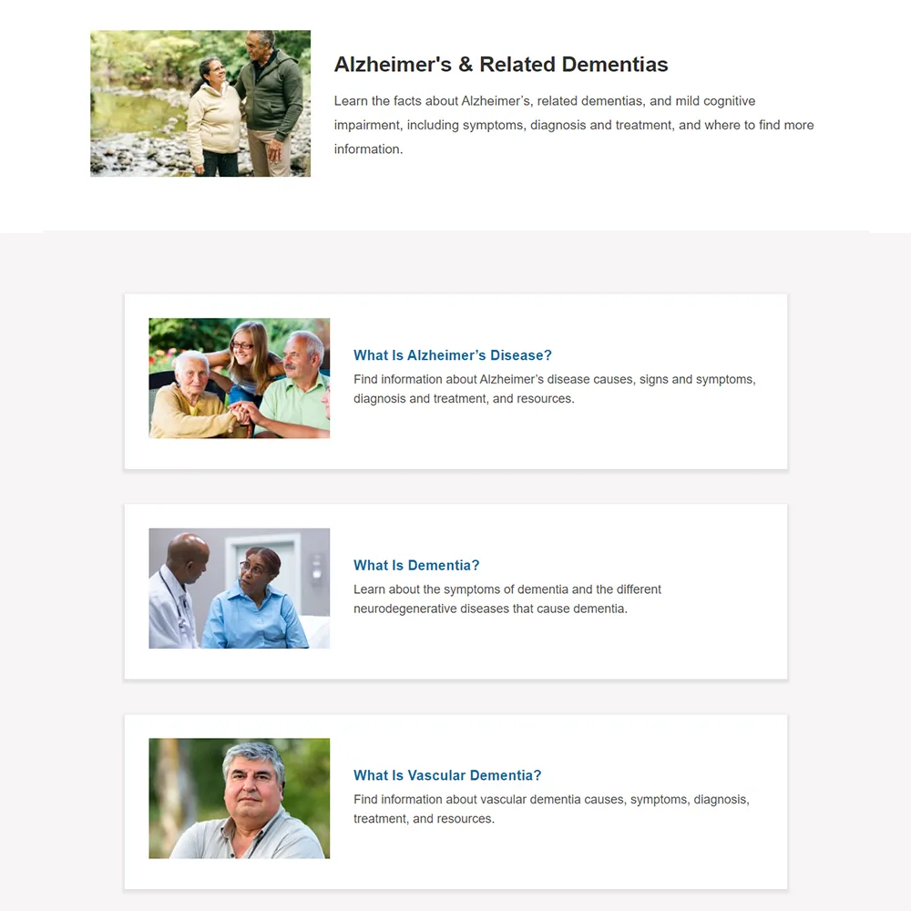 Alzheimers.gov Resources