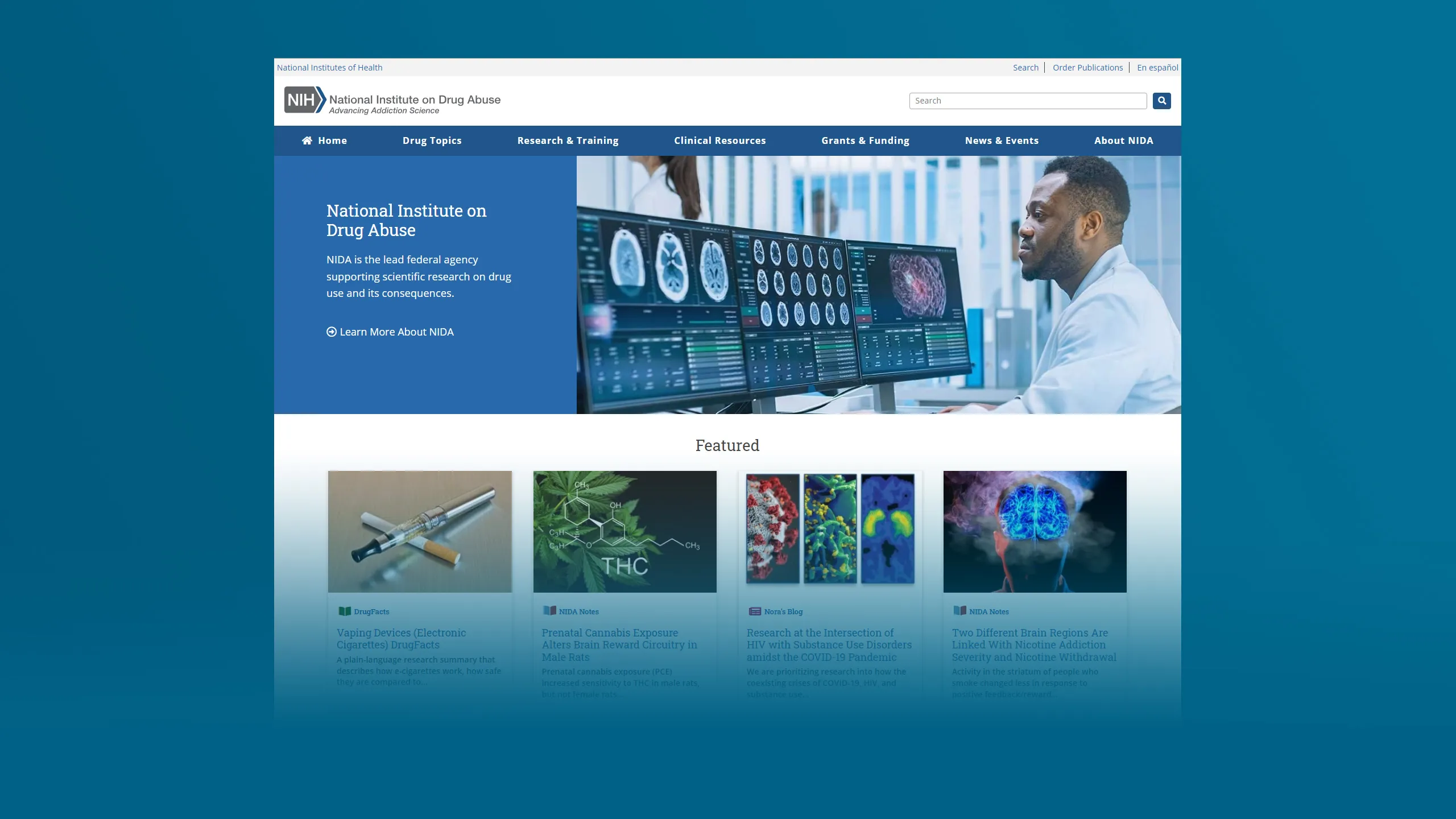 National Institute on Drug Abuse Modernization