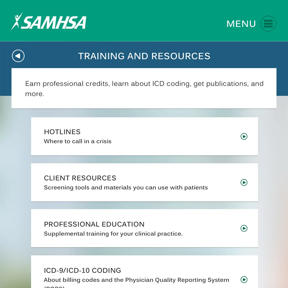 Suicide Safe app interface